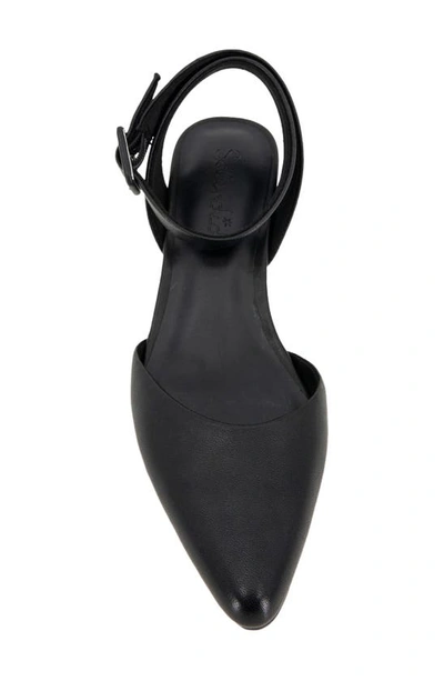 Shop Splendid Lisetta Pointed Toe Ankle Wrap Pump In Black