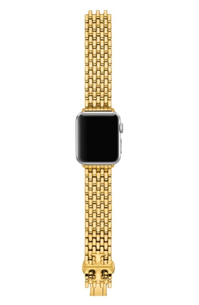 Tory Burch Eleanor Bracelet For Apple Watch In Gold