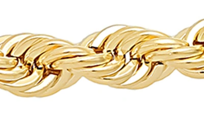 Shop Bony Levy 14k Gold Rope Chain Bracelet In 14k Yellow Gold