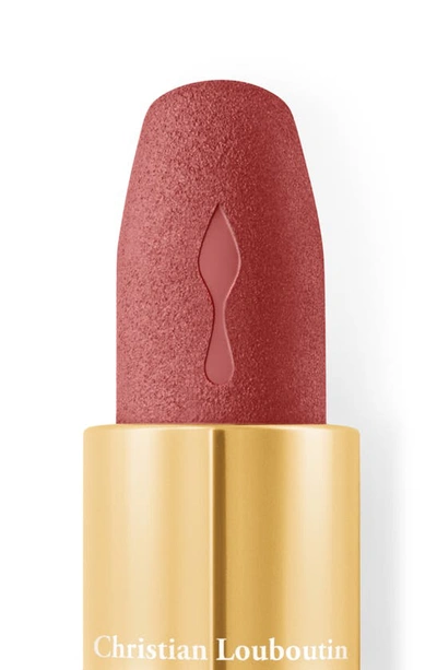 Christian Louboutin Rouge Louboutin Velvet Matte Lipstick In Bare Rococotte 013