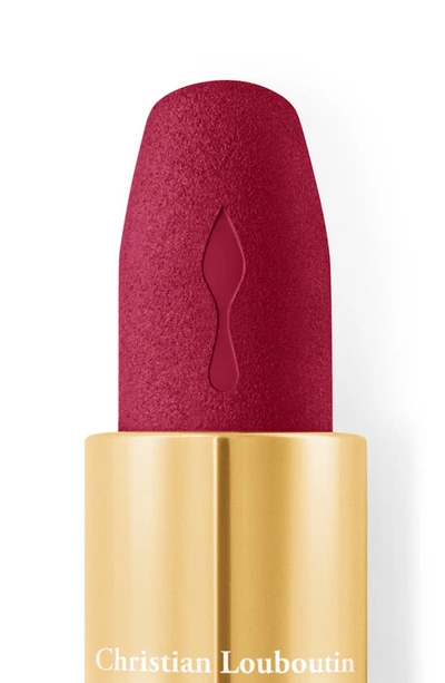 Christian Louboutin Rouge Louboutin Velvet Matte Lipstick In Jackies Wine 002