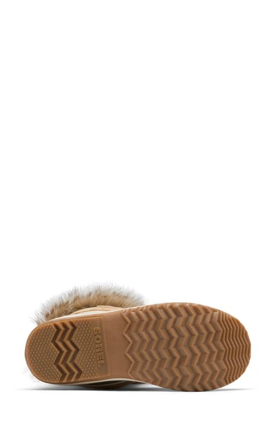 Shop Sorel Joan Of Arctic Faux Fur Waterproof Snow Boot In Ceramic/ Gum 2