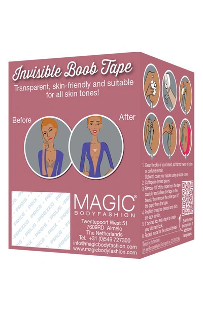 Magic Bodyfashion Invisible Clear Breast Tape In Clear