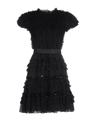 Red Valentino Party Dress In Black