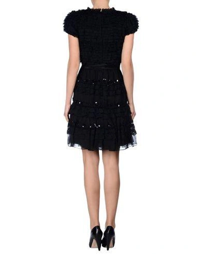Shop Red Valentino Party Dress In Black