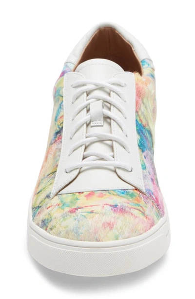 Linea Paolo Kaia Sneaker In Multi Print Calf Hair/ Leather