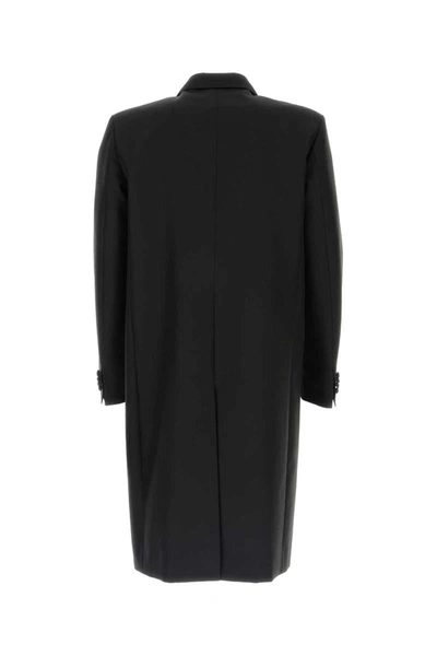 Shop Valentino Garavani Coats In Black