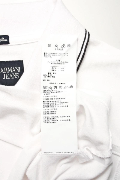 Shop Armani Jeans Aj Armani Jeans Topwear In White