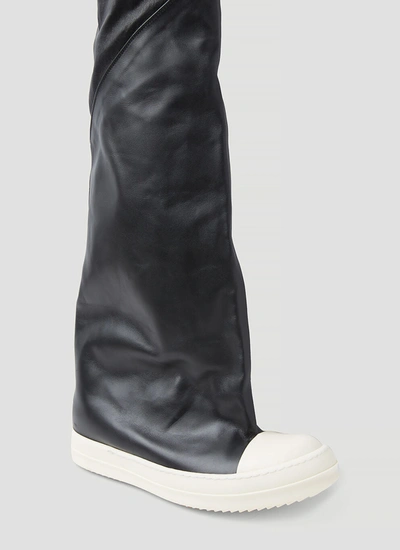 Shop Rick Owens Women Sneaker Boots In Black