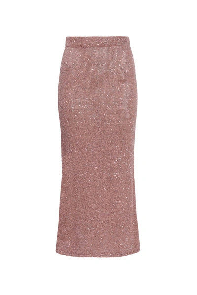 Shop Altuzarra 'milos' Skirt In Persian Rose