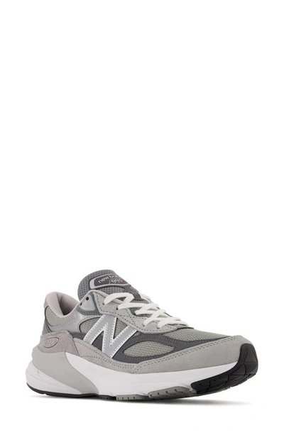 Shop New Balance 990 Running Shoe In Grey/ Grey