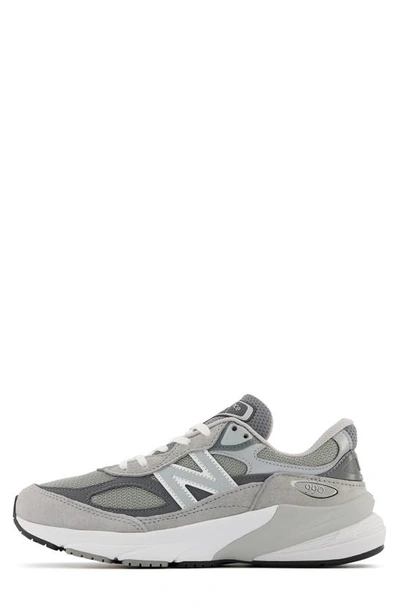 Shop New Balance 990 Running Shoe In Grey/ Grey