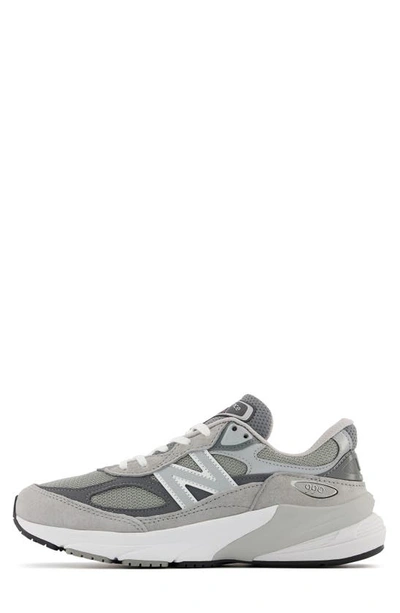New Balance 990 Running Shoe In Grey/ Grey