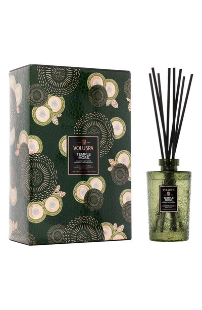 Voluspa Temple Moss Reed Diffuser In Temple Moss
