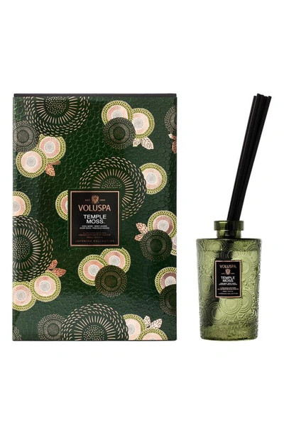 Voluspa Temple Moss Reed Diffuser In Temple Moss