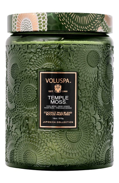 Shop Voluspa Temple Moss Candle, 18 oz