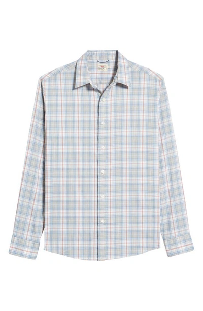 Shop Faherty The Movement Plaid Button-up Shirt In Marin Coast Plaid