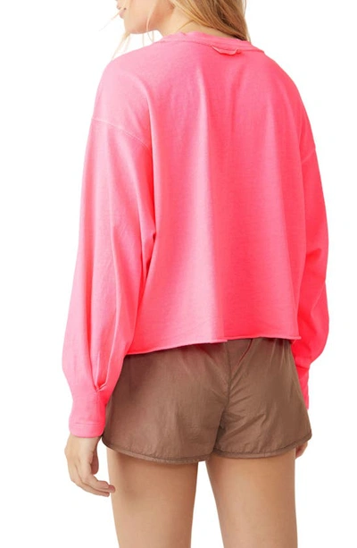 Fp Movement Inspire Layer Top In Flamingo Fizz