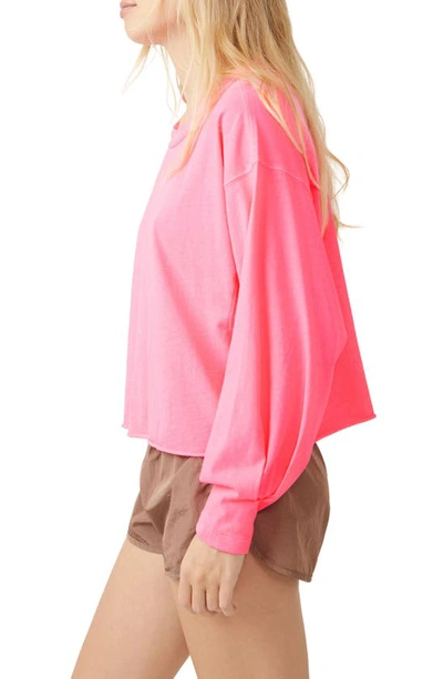 Fp Movement Inspire Layer Top In Flamingo Fizz