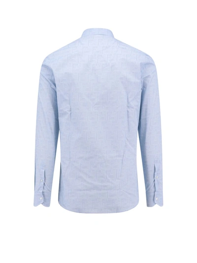 Shop Fendi Shirt In Blue