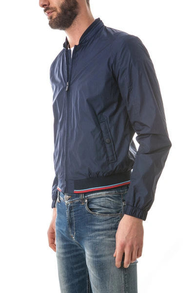 Shop Trussardi Jeans Jacket In Blue