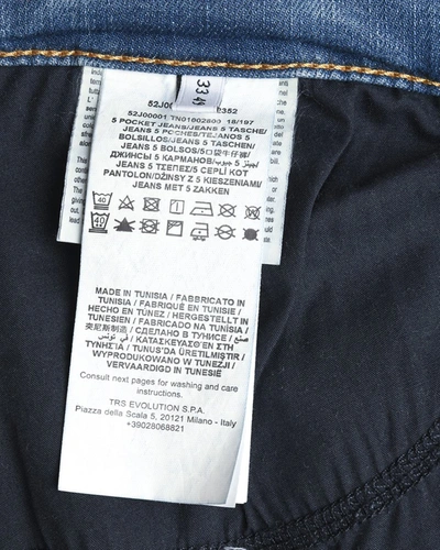 Shop Trussardi Jeans Jeans In Denim