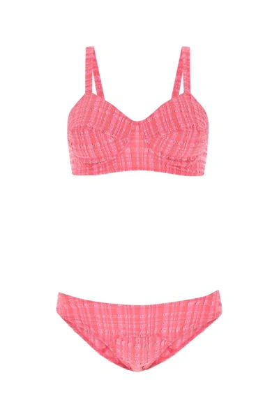 Shop Lisa Marie Fernandez Swimsuits In Pink