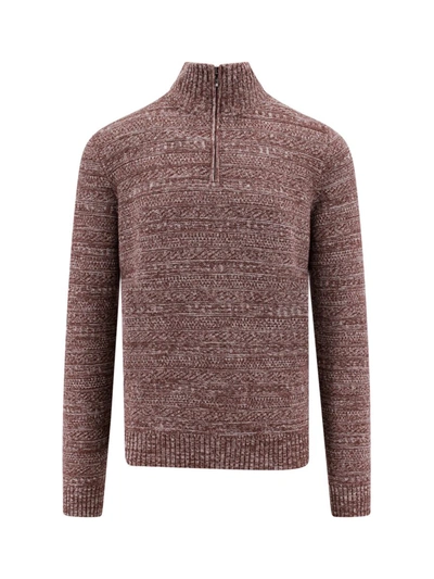 Shop Loro Piana Sweater In Brown