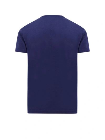 Shop Loro Piana T-shirt In Blue