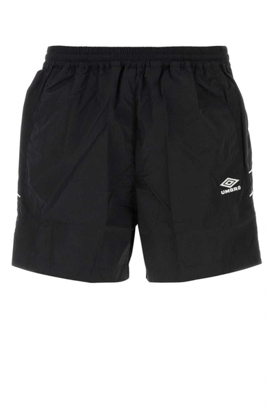 Shop Umbro Shorts In Black