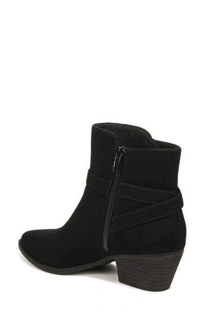 Shop Lifestride Roxanne Zip Bootie In Black/ Black