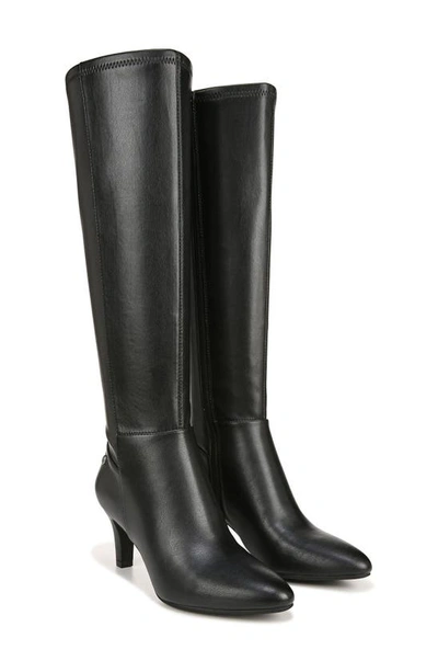 Shop Lifestride Gracie Knee High Boot In Black Leather