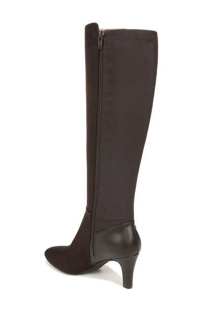 Lifestride Gracie Knee High Boot In Dark Chocolate