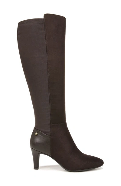 Lifestride Gracie Knee High Boot In Dark Chocolate