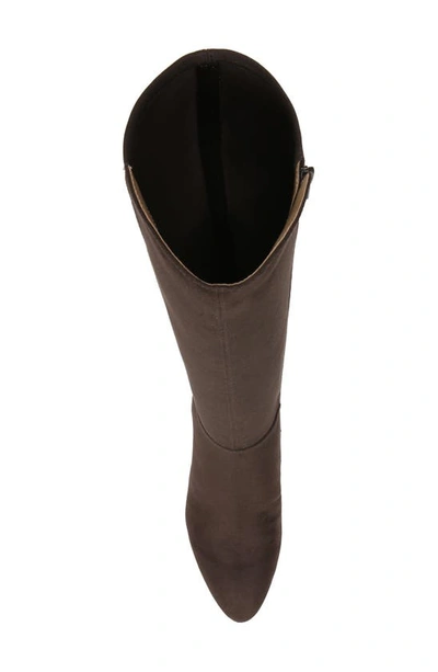 Lifestride Gracie Knee High Boot In Dark Chocolate