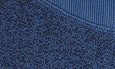 Modern Eternity Activewear Maternity Leggings In Navy Jacquard