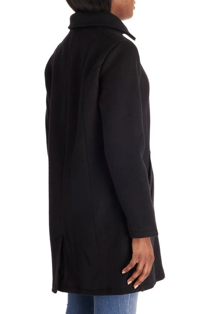 Modern Eternity 3-in-1 Maternity Wool Blend Coat In Black