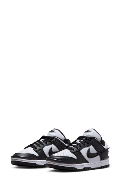 Shop Nike Dunk Low Twist Sneaker In Black/ White/ Black