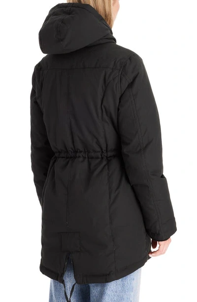 Modern Eternity Convertible Down 3-in-1 Maternity Jacket In Black