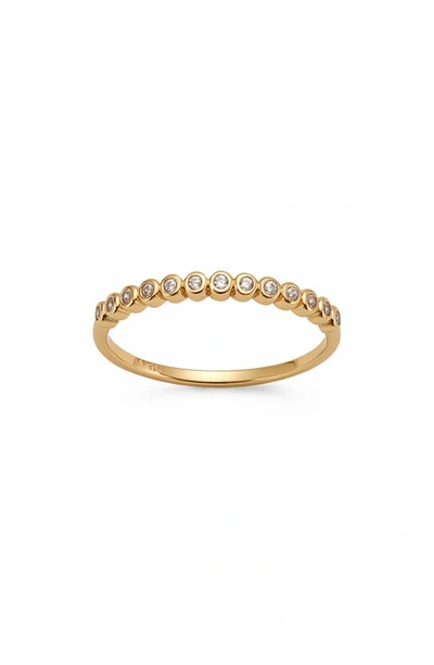 Shop Made By Mary Poppy Cubic Zirconia Ring In Gold