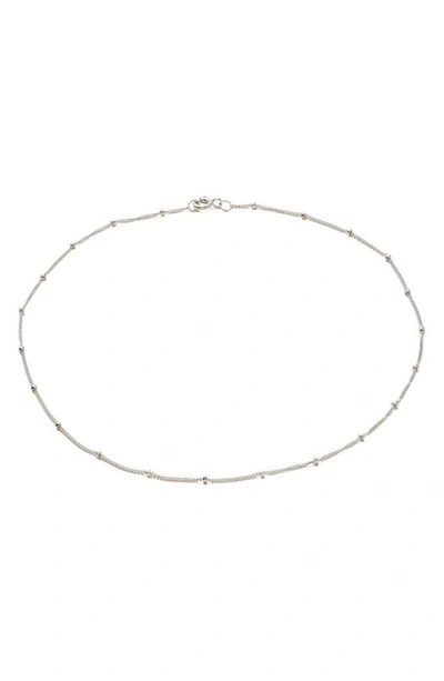 Shop Made By Mary Satellite Chain Necklace In Silver