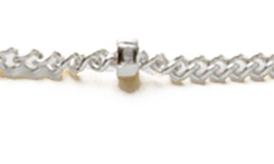 Made By Mary Satellite Chain Necklace In Silver