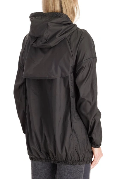 Shop Modern Eternity Waterproof 3-in-1 Maternity Windbreaker In Black