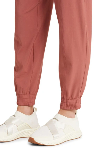 Shop Zella All Day Every Day Joggers In Red Jelly
