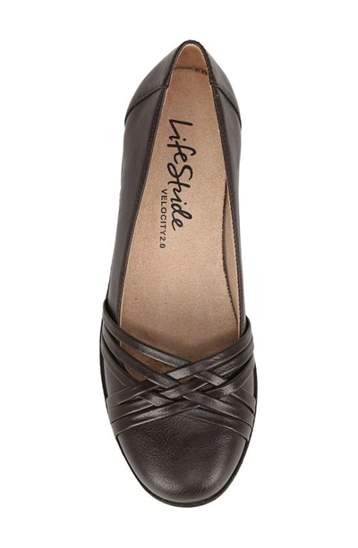 Lifestride Incredible Wedge Flat In Brown
