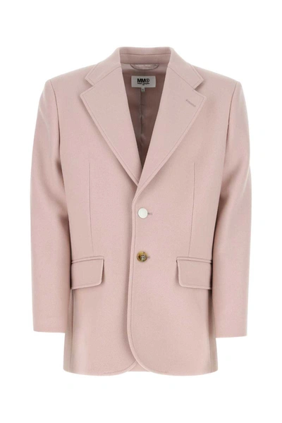 Shop Mm6 Maison Margiela Jackets And Vests In Pink