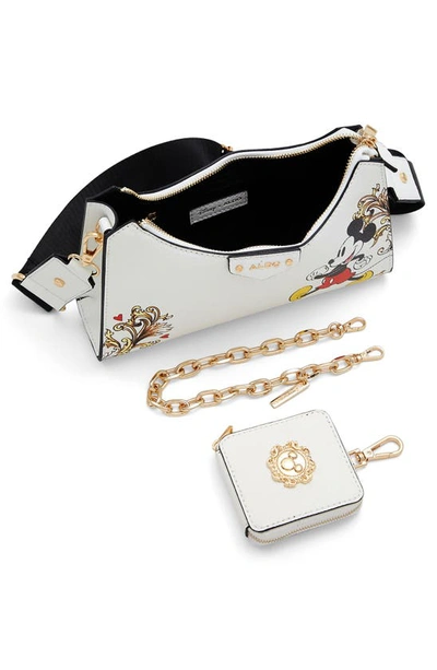 Shop Aldo Disney X  Shoulder Bag In White/ Black