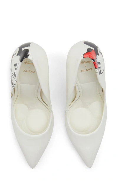 Shop Aldo Disney X  Stiletto Pump In White Overflow