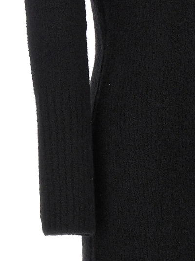 Loulou Studio Long Dress With Ribbed Texture And Slit
