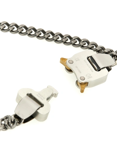 Shop 1017 Alyx 9 Sm Buckle Charm Logo Necklace Jewelry Silver